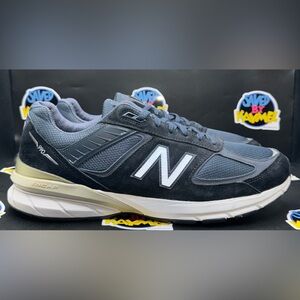 Size 12 - New Balance 990v5 Made In USA Navy
